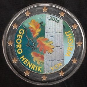 2016 Finlandia € 2 G. H. Wrigth Colore