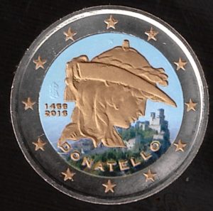2016 Italia € 2 Donatello Colore
