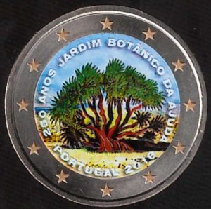2018 Portogallo € 2 Orto Botanico Colore