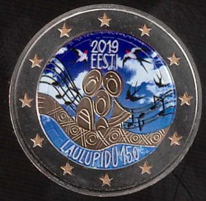 2019 Estonia € 2 Festival della Canzone Colore