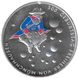 2020 Germania € 20 Argento 300° anniversario - Nascita del Barone di Münchhausen