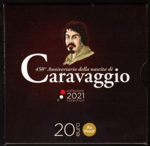 2021 Italia € 20 Caravaggio