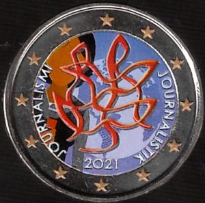 2021 Finlandia € 2 Giornalismo e Comunicazione Colore