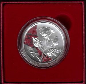 2021 Austria € 10 La Rosa Fondo Specchio
