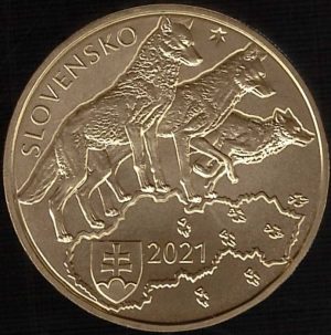 2021 Slovacchia € 5 Lupo