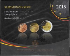 2018 Germania divisionale 5 zecche Proof