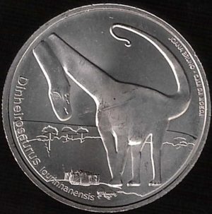 2021 Portogallo € 5 Dinosauro