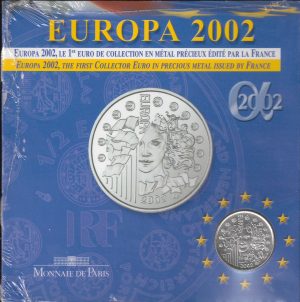 2002 Francia 1/4€ Europa 2002