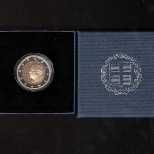 2016 Grecia 2€ Dimitri Mitropoulos, compositore FS in cofanetto