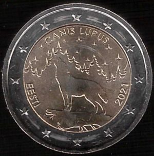 2021 Estonia € 2 Il Lupo