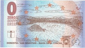 0€ Souvenir Estero n° 031  - Donostia / San Sebastian