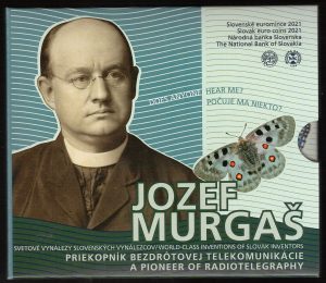 2021 Slovacchia Serie Zecca Jozef Murgas