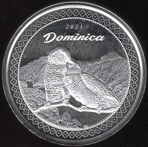 2021 Caraibi 1 oncia Dominica