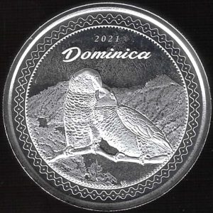2021 Caraibi 1 oncia Dominica