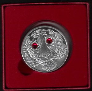 2022 Austria € 20 Tigre Proof
