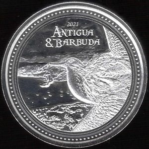 2021 Caraibi 1 oncia Antigua & Barbuda