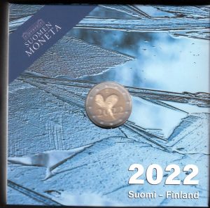 2022 Finlandia € 2 Balletto Fondo Specchio