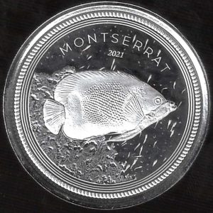 2021 Caraibi Montserrat 1 oncia