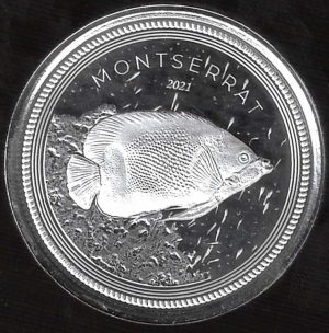 2021 Caraibi Montserrat 1 oncia