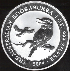 2004 Australia 1 oncia Kookaburra