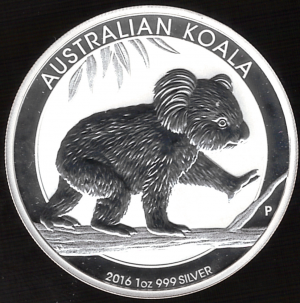 2016 Australia 1 oncia Koala
