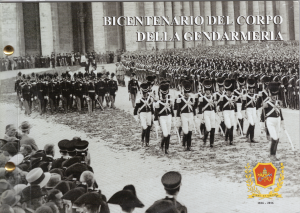 2016 Vaticano Busta Filatelico Numismatica Bicentenario del corpo della Gendarmeria