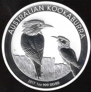 2017 Australia 1 oncia Kookaburra