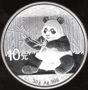 2017 Cina 1 oncia