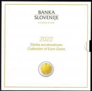 2022 Slovenia divisionale 10 valori FdC