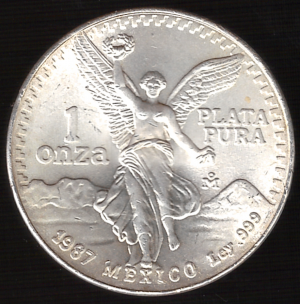 1987 Messico 1 oncia