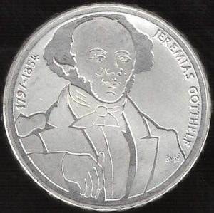 1997 Svizzera FR 20 Jeremias Gotthelf