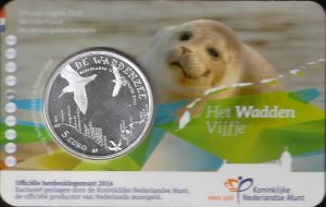 2016 Olanda € 5 Card MARE di WADDEN