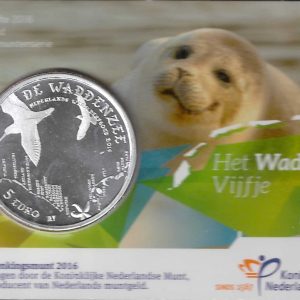 2016 Olanda € 5 Card MARE di WADDEN