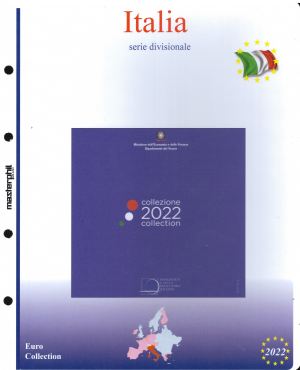 2022 Italia Serie Zecca 8 valori Aggiornamento Masterphil