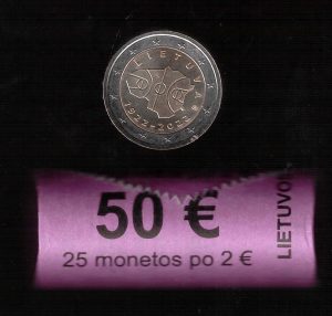 2022 Lituania € 2 100 Anni del Basket in Lituania