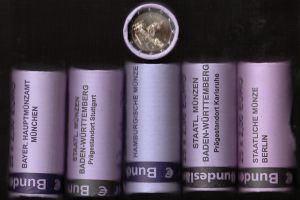 2022 Germania € 2 Turingia Rotolini 5 zecche