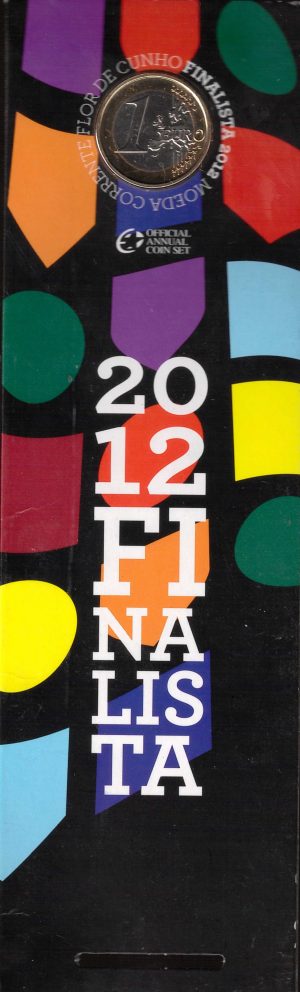 2012 Portogallo € 1 Finalista card