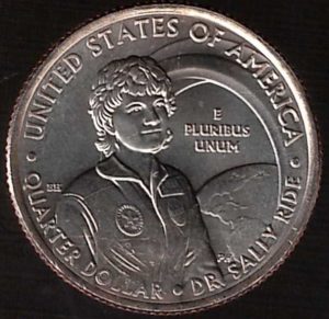 USA Serie Donne SALLY RIDE 2022 zecca D P S