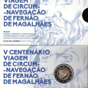 2019 Portogallo € 2 Magellano Fondo specchio