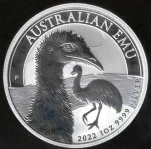 2022 Australia 1 oncia Emu