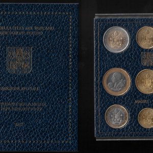 2022 Vaticano divisionale 9 valori FdC Centenario morte Papa Benedetto XV