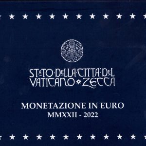 2022 Vaticano divisionale Stemma Fondo specchio