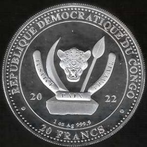 2022 Congo 1 oncia Orso - immagine 2