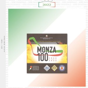 2022 Italia Serie Zecca Monza Aggiornamento Abafil