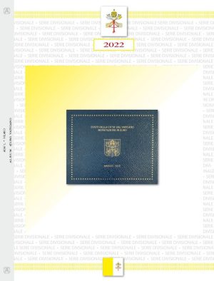 2022 Vaticano Divisionale 8 valori Aggiornamento Abafil