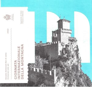 2022 San Marino Divisionale 9 valori Giornata Internazionale della Montagna