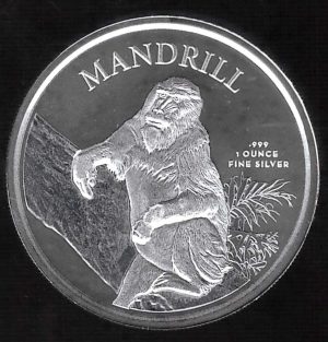 2021 Camerun 1 oncia Mandrillo