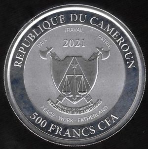 2021 Camerun 1 oncia Mandrillo - immagine 2