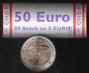 2022 Austria € 2 Programma Erasmus Rotolino