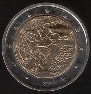 2022 Irlanda € 2 Programma Erasmus